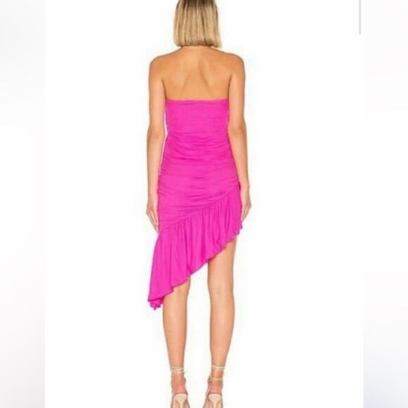 New Revolve NBD $179 Jacqueline Dress Magenta Small NWT - Picture 10 of 12